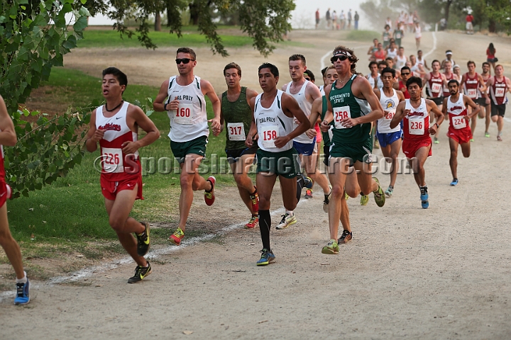 2015FresnoXC-052.JPG - Sept. 11, 2015, Fresno State Cross Country Invitational, Woodward Park, Fresno, California..