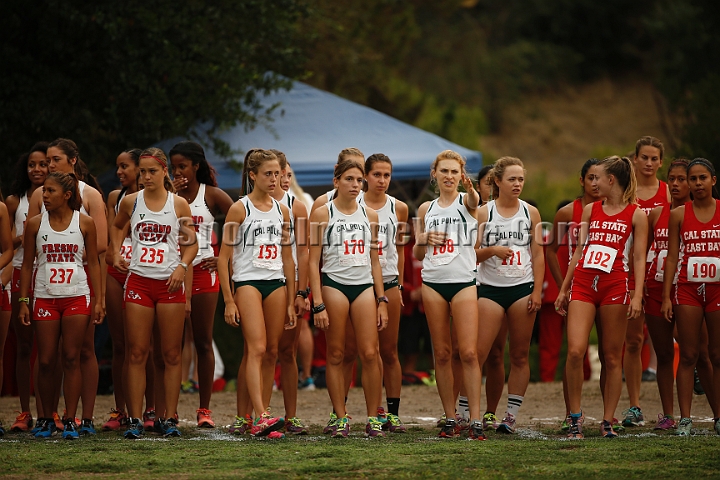 2015FresnoXC-108.JPG - Sept. 11, 2015, Fresno State Cross Country Invitational, Woodward Park, Fresno, California..