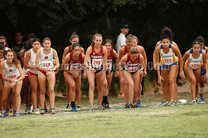 2015FresnoXC-109.JPG - Sept. 11, 2015, Fresno State Cross Country Invitational, Woodward Park, Fresno, California..