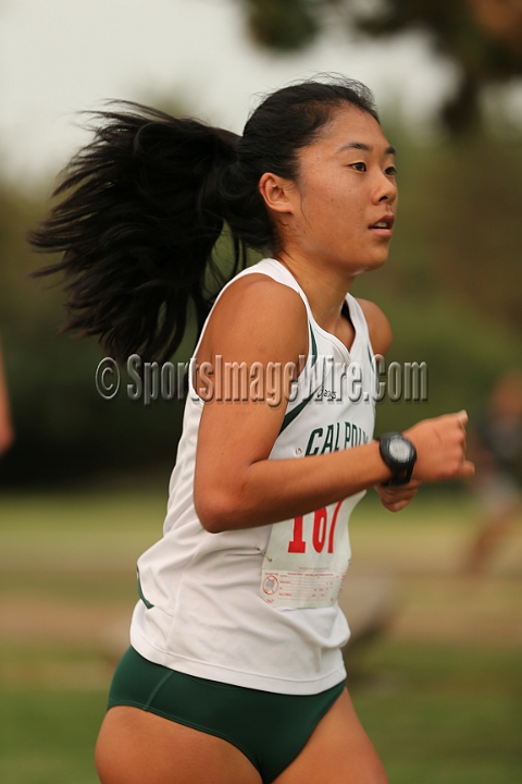 2015FresnoXC-149.JPG - Sept. 11, 2015, Fresno State Cross Country Invitational, Woodward Park, Fresno, California..