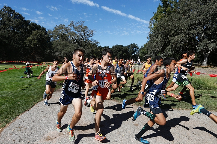 2015SIxcHSSeeded-042.JPG - 2015 Stanford Cross Country Invitational, September 26, Stanford Golf Course, Stanford, California.