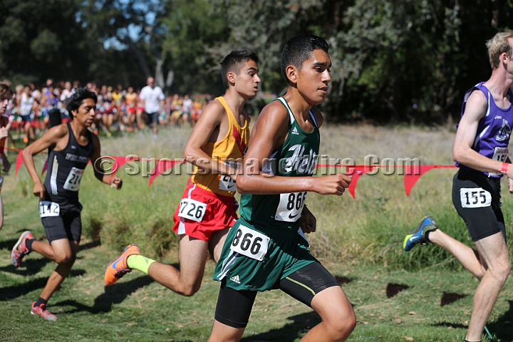 2015SIxcHSSeeded-050.JPG - 2015 Stanford Cross Country Invitational, September 26, Stanford Golf Course, Stanford, California.