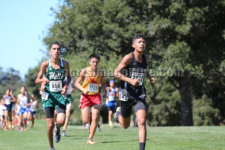 2015SIxcHSSeeded-160.JPG - 2015 Stanford Cross Country Invitational, September 26, Stanford Golf Course, Stanford, California.