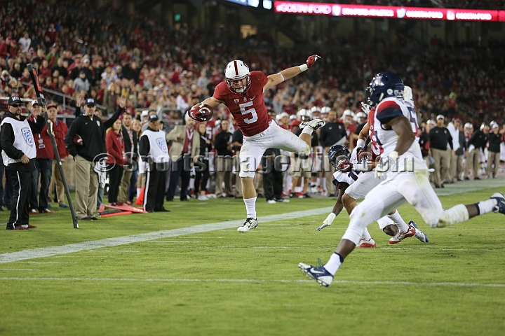 2015StanfordAriz-032.JPG - Oct 3, 2015; Stanford, CA, USA; Stanford Cardinal  against the Arizona Wildcats at  Stanford Stadium. Stanford beat Arizona 55-17.