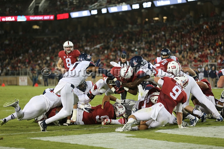 2015StanfordAriz-035.JPG - Oct 3, 2015; Stanford, CA, USA; Stanford Cardinal  against the Arizona Wildcats at  Stanford Stadium. Stanford beat Arizona 55-17.