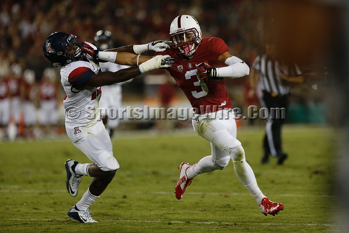 2015StanfordAriz-040.JPG - Oct 3, 2015; Stanford, CA, USA; Stanford Cardinal  against the Arizona Wildcats at  Stanford Stadium. Stanford beat Arizona 55-17.