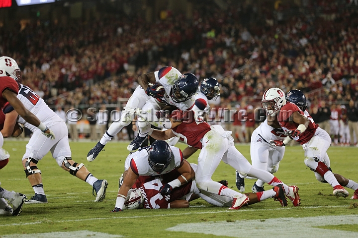 2015StanfordAriz-043.JPG - Oct 3, 2015; Stanford, CA, USA; Stanford Cardinal  against the Arizona Wildcats at  Stanford Stadium. Stanford beat Arizona 55-17.