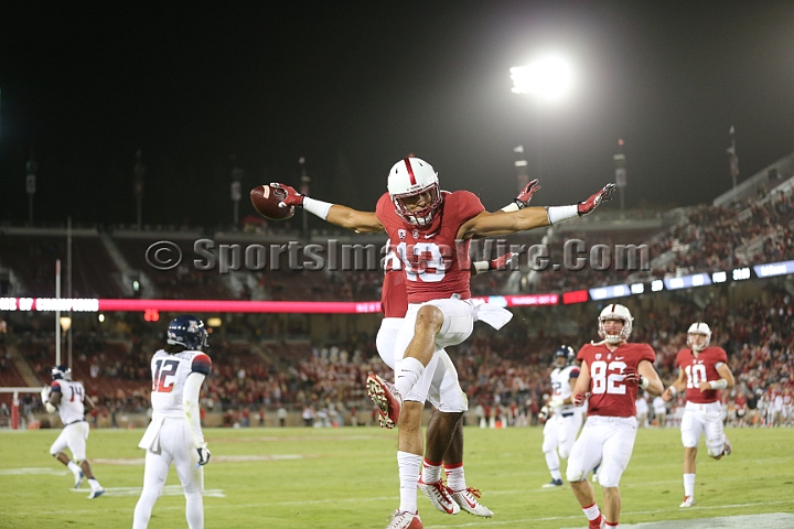 2015StanfordAriz-049.JPG - Oct 3, 2015; Stanford, CA, USA; Stanford Cardinal  against the Arizona Wildcats at  Stanford Stadium. Stanford beat Arizona 55-17.