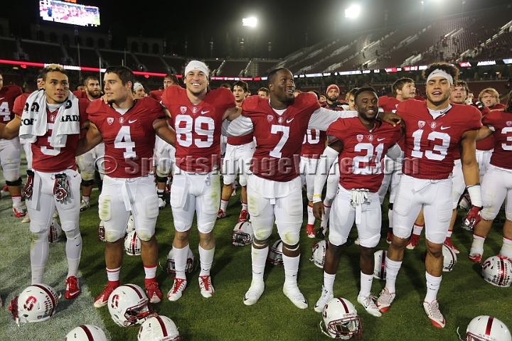 2015StanfordAriz-050.JPG - Oct 3, 2015; Stanford, CA, USA; Stanford Cardinal  against the Arizona Wildcats at  Stanford Stadium. Stanford beat Arizona 55-17.