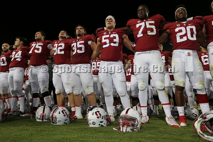 2015StanfordAriz-051.JPG - Oct 3, 2015; Stanford, CA, USA; Stanford Cardinal  against the Arizona Wildcats at  Stanford Stadium. Stanford beat Arizona 55-17.