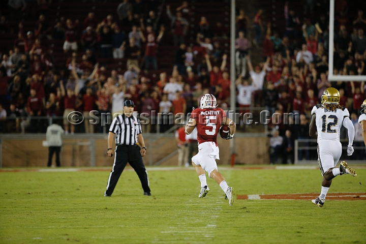 2015StanfordUCLA-035.JPG - Oct 15, 2015; Stanford, CA, USA; Stanford Cardinal  against the UCLA Bruins at  Stanford Stadium. Stanford beat UCLA 56-35.