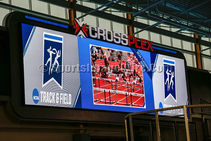 2016NCAAIndoorsFri-0006.JPG - General view of Birmingham CrossPlex arena during the NCAA Indoor Track & Field Championships Friday, March 11, 2016, in Birmingham, Ala. (Spencer Allen/IOS via AP Images)