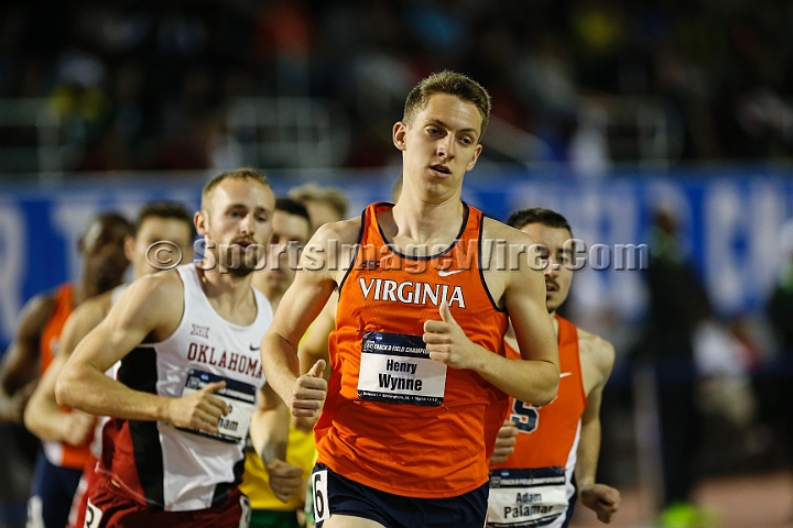 2016NCAAIndoorsSat-0124.JPG - Henry Wynne of Virginia won the mens mile in 4:06.63 during the NCAA Indoor Track & Field Championships Saturday, March 12, 2016, in Birmingham, Ala. (Spencer Allen/IOS via AP Images)