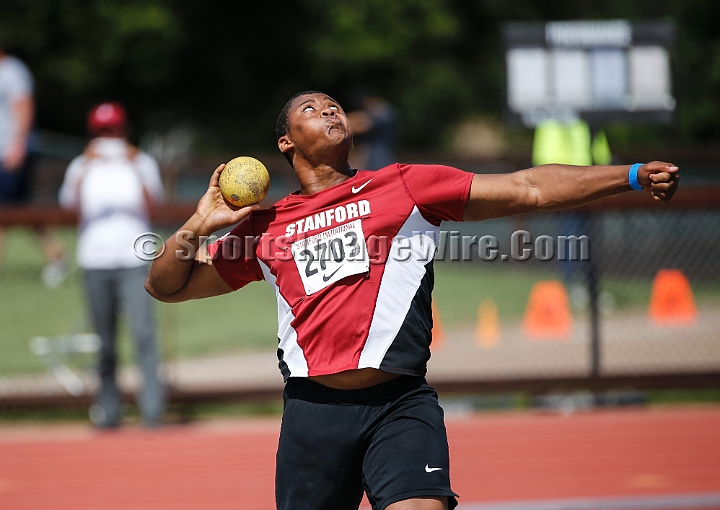 2016StanInviteSat-015.JPG - Apr 1-2, 2016; Stanford, CA, USA; the Stanford Track and Field Invitational.