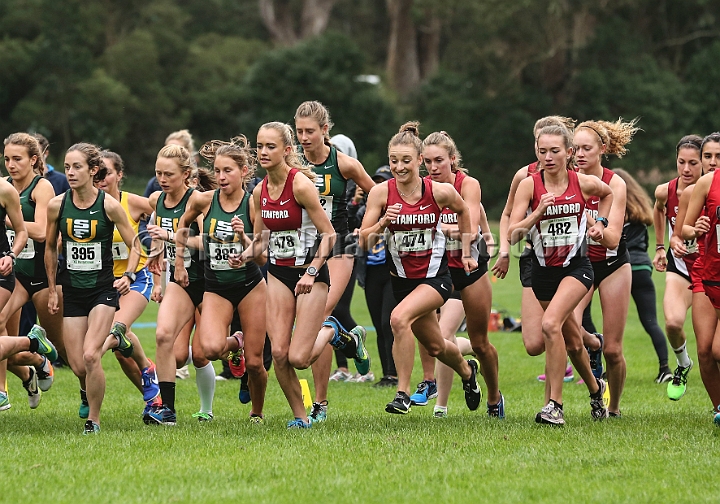 2016USFXC-022.JPG - Sep. 3, 2016; San Francisco, CA, USA; The University of San Francisco cross country invitational at Golden Gate Park.