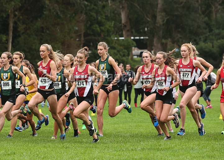 2016USFXC-023.JPG - Sep. 3, 2016; San Francisco, CA, USA; The University of San Francisco cross country invitational at Golden Gate Park.