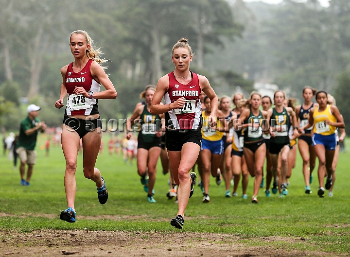 2016USFXC-026.JPG - Sep. 3, 2016; San Francisco, CA, USA; The University of San Francisco cross country invitational at Golden Gate Park.