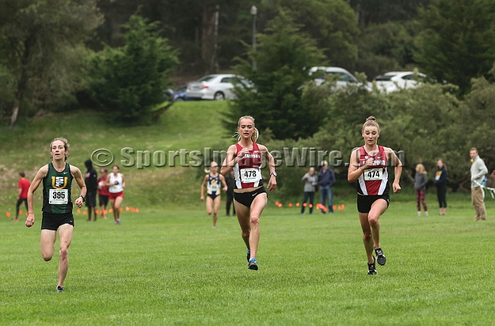 2016USFXC-040.JPG - Sep. 3, 2016; San Francisco, CA, USA; The University of San Francisco cross country invitational at Golden Gate Park.
