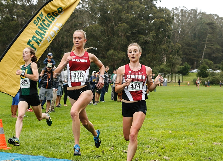 2016USFXC-042.JPG - Sep. 3, 2016; San Francisco, CA, USA; The University of San Francisco cross country invitational at Golden Gate Park.