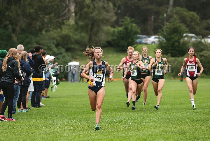 2016USFXC-046.JPG - Sep. 3, 2016; San Francisco, CA, USA; The University of San Francisco cross country invitational at Golden Gate Park.