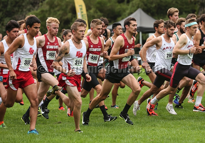 2016USFXC-064.JPG - Sep. 3, 2016; San Francisco, CA, USA; The University of San Francisco cross country invitational at Golden Gate Park.