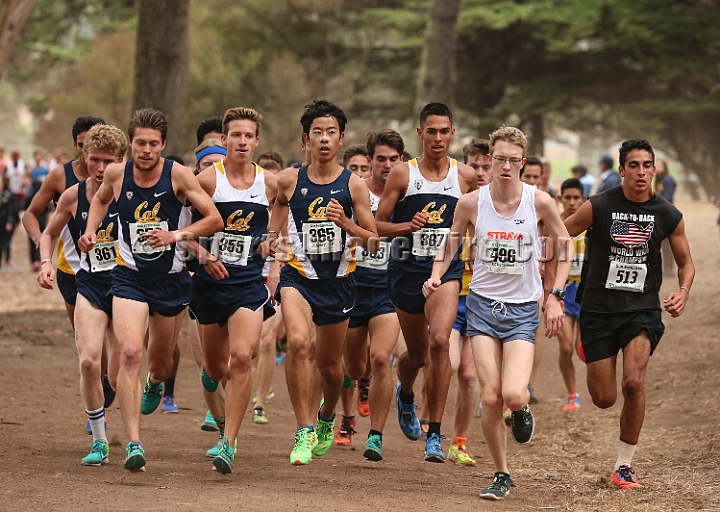 2016USFXC-066.JPG - Sep. 3, 2016; San Francisco, CA, USA; The University of San Francisco cross country invitational at Golden Gate Park.