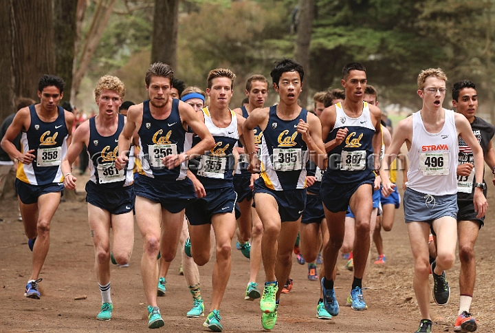 2016USFXC-067.JPG - Sep. 3, 2016; San Francisco, CA, USA; The University of San Francisco cross country invitational at Golden Gate Park.