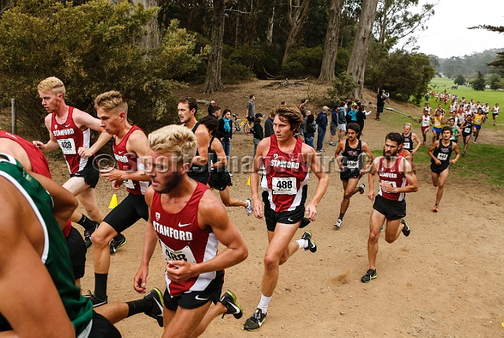 2016USFXC-071.JPG - Sep. 3, 2016; San Francisco, CA, USA; The University of San Francisco cross country invitational at Golden Gate Park.
