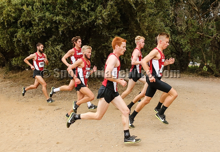 2016USFXC-076.JPG - Sep. 3, 2016; San Francisco, CA, USA; The University of San Francisco cross country invitational at Golden Gate Park.
