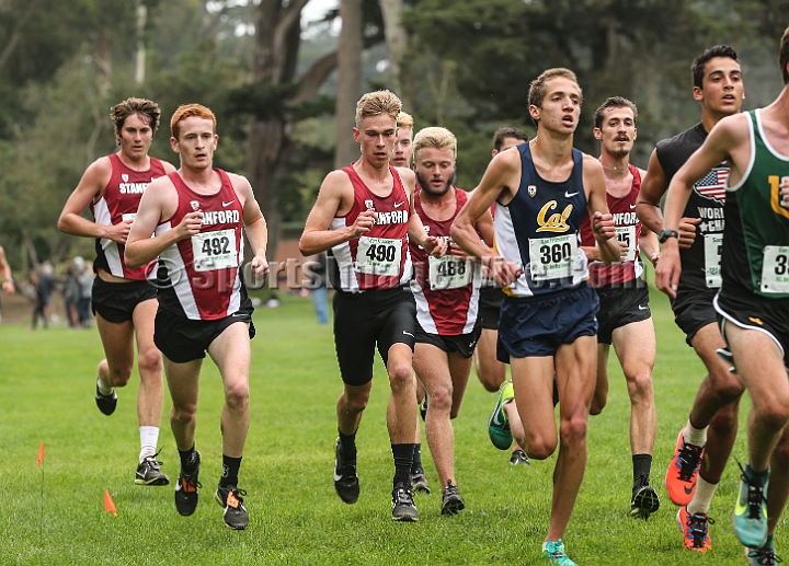 2016USFXC-084.JPG - Sep. 3, 2016; San Francisco, CA, USA; The University of San Francisco cross country invitational at Golden Gate Park.