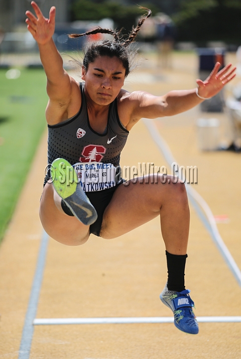 2018BigMeet-004.JPG - Apr 7, 2018; Berkeley, CA, USA; The 124nd Stanford vs California Big Meet, won by the Stanford men 100-63 and the women 115-47.