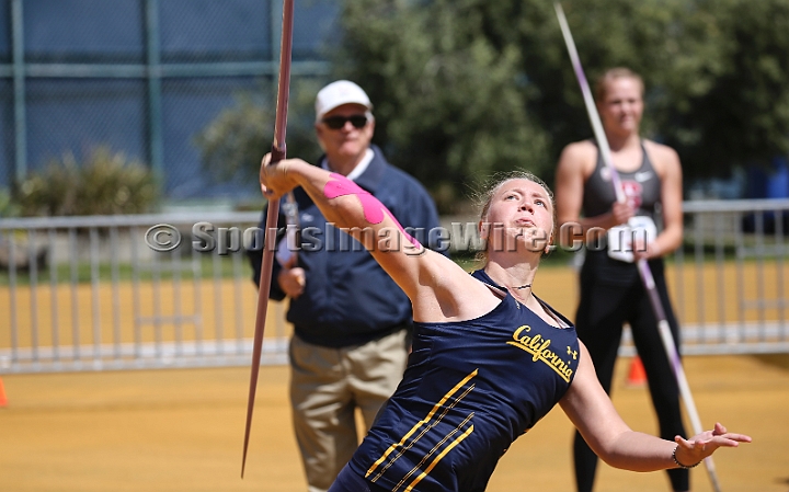 2018BigMeet-008.JPG - Apr 7, 2018; Berkeley, CA, USA; The 124nd Stanford vs California Big Meet, won by the Stanford men 100-63 and the women 115-47.