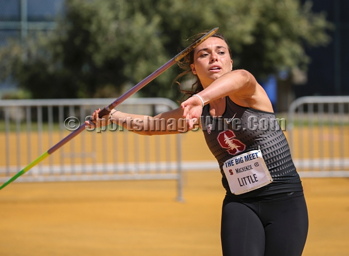2018BigMeet-013.JPG - Apr 7, 2018; Berkeley, CA, USA; The 124nd Stanford vs California Big Meet, won by the Stanford men 100-63 and the women 115-47.