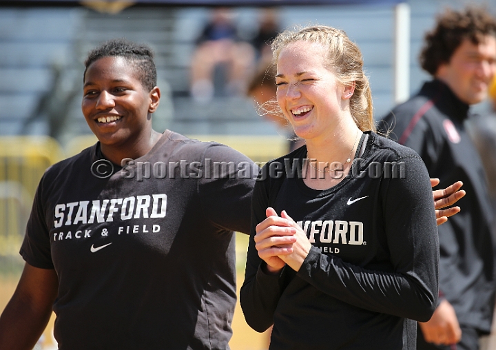 2018BigMeet-026.JPG - Apr 7, 2018; Berkeley, CA, USA; The 124nd Stanford vs California Big Meet, won by the Stanford men 100-63 and the women 115-47.