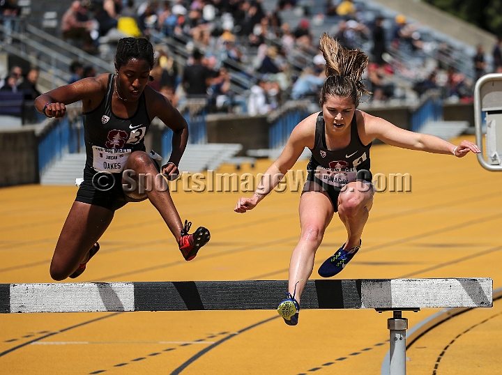 2018BigMeet-040.JPG - Apr 7, 2018; Berkeley, CA, USA; The 124nd Stanford vs California Big Meet, won by the Stanford men 100-63 and the women 115-47.