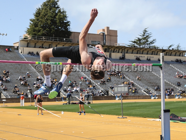 2018BigMeet-054.JPG - Apr 7, 2018; Berkeley, CA, USA; The 124nd Stanford vs California Big Meet, won by the Stanford men 100-63 and the women 115-47.