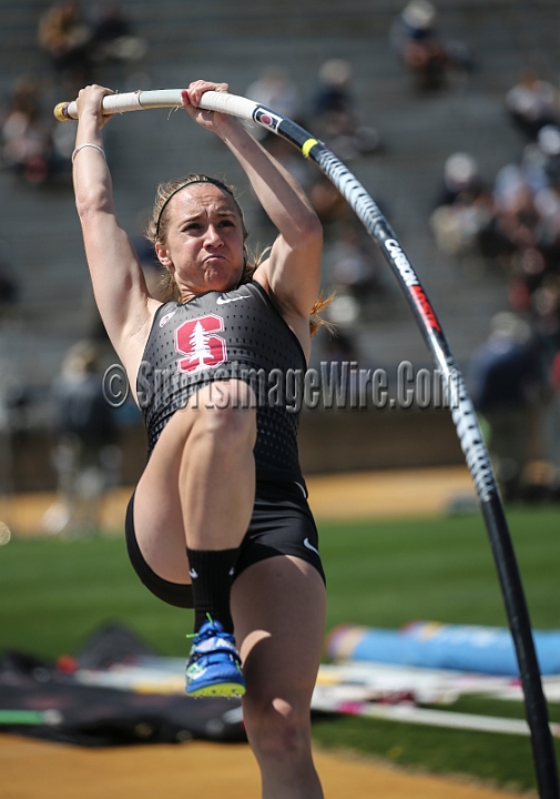 2018BigMeet-055.JPG - Apr 7, 2018; Berkeley, CA, USA; The 124nd Stanford vs California Big Meet, won by the Stanford men 100-63 and the women 115-47.