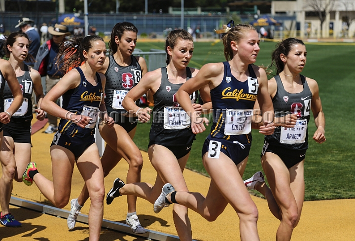 2018BigMeet-063.JPG - Apr 7, 2018; Berkeley, CA, USA; The 124nd Stanford vs California Big Meet, won by the Stanford men 100-63 and the women 115-47.