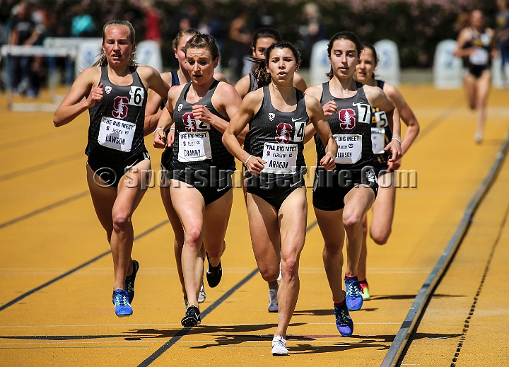 2018BigMeet-065.JPG - Apr 7, 2018; Berkeley, CA, USA; The 124nd Stanford vs California Big Meet, won by the Stanford men 100-63 and the women 115-47.