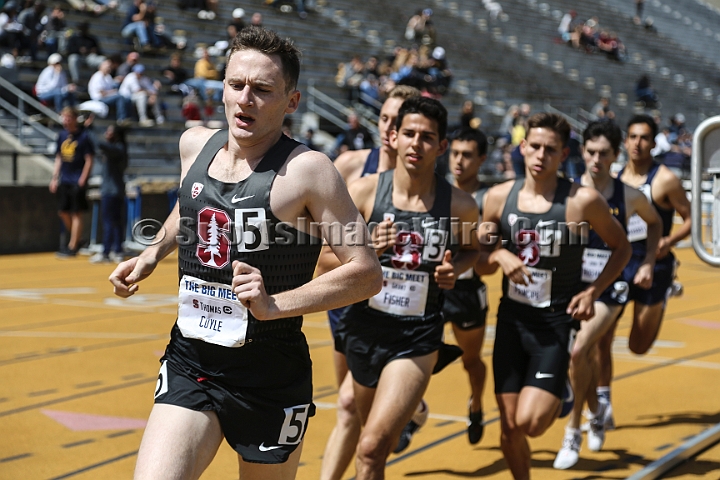 2018BigMeet-070.JPG - Apr 7, 2018; Berkeley, CA, USA; The 124nd Stanford vs California Big Meet, won by the Stanford men 100-63 and the women 115-47.