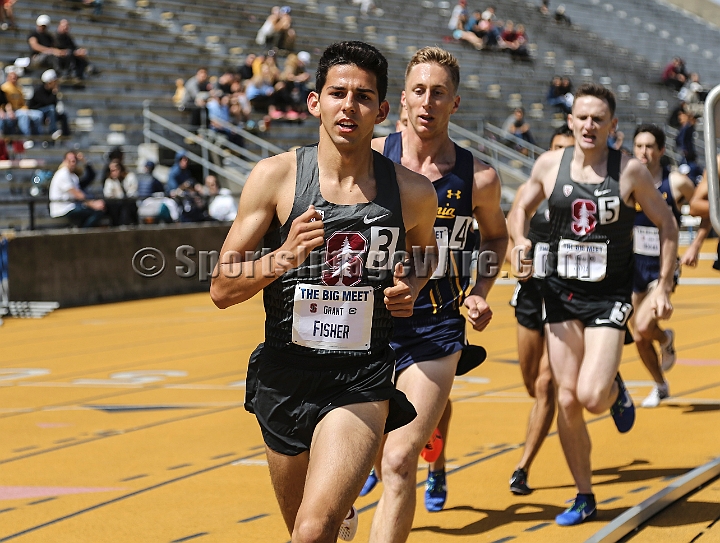 2018BigMeet-075.JPG - Apr 7, 2018; Berkeley, CA, USA; The 124nd Stanford vs California Big Meet, won by the Stanford men 100-63 and the women 115-47.