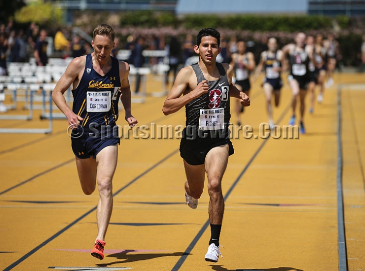 2018BigMeet-079.JPG - Apr 7, 2018; Berkeley, CA, USA; The 124nd Stanford vs California Big Meet, won by the Stanford men 100-63 and the women 115-47.