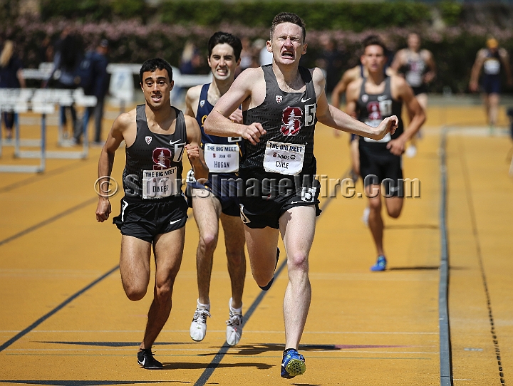 2018BigMeet-080.JPG - Apr 7, 2018; Berkeley, CA, USA; The 124nd Stanford vs California Big Meet, won by the Stanford men 100-63 and the women 115-47.