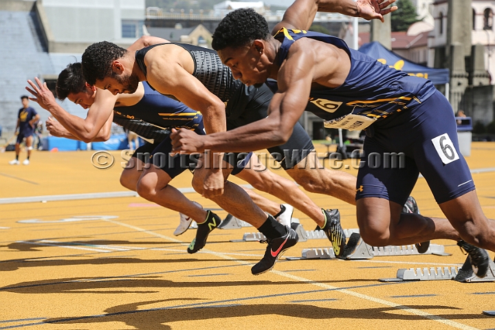 2018BigMeet-098.JPG - Apr 7, 2018; Berkeley, CA, USA; The 124nd Stanford vs California Big Meet, won by the Stanford men 100-63 and the women 115-47.