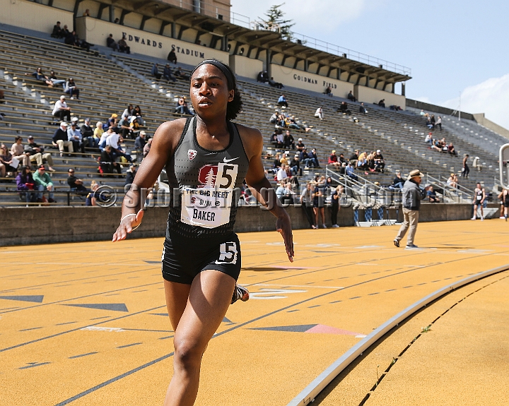 2018BigMeet-102.JPG - Apr 7, 2018; Berkeley, CA, USA; The 124nd Stanford vs California Big Meet, won by the Stanford men 100-63 and the women 115-47.