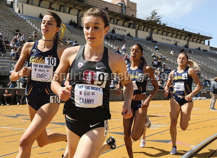 2018BigMeet-105.JPG - Apr 7, 2018; Berkeley, CA, USA; The 124nd Stanford vs California Big Meet, won by the Stanford men 100-63 and the women 115-47.