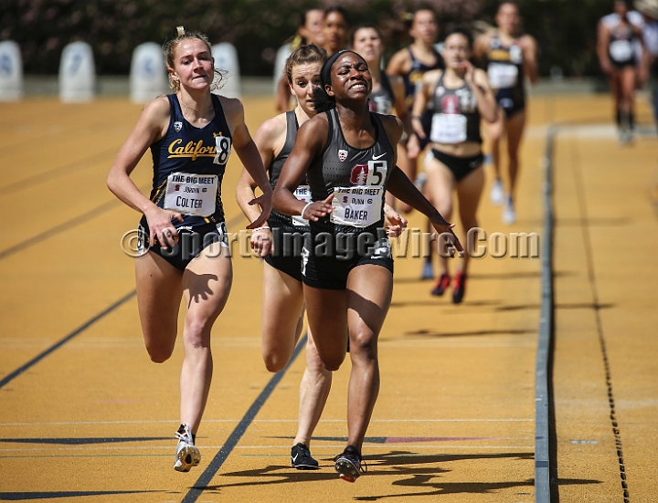 2018BigMeet-107.JPG - Apr 7, 2018; Berkeley, CA, USA; The 124nd Stanford vs California Big Meet, won by the Stanford men 100-63 and the women 115-47.