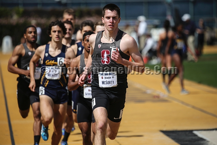 2018BigMeet-111.JPG - Apr 7, 2018; Berkeley, CA, USA; The 124nd Stanford vs California Big Meet, won by the Stanford men 100-63 and the women 115-47.