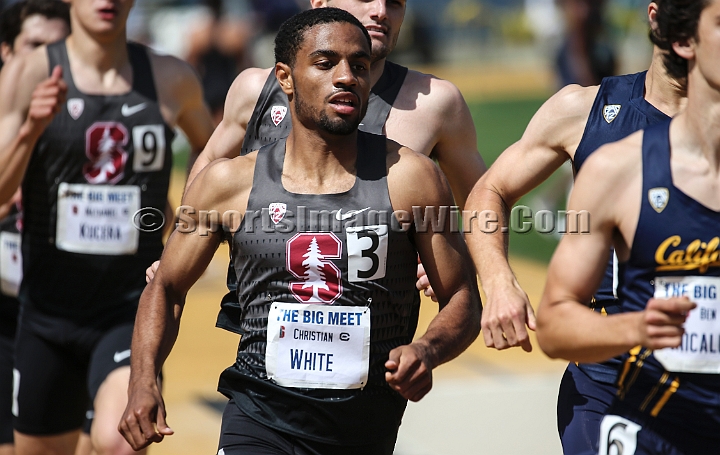 2018BigMeet-113.JPG - Apr 7, 2018; Berkeley, CA, USA; The 124nd Stanford vs California Big Meet, won by the Stanford men 100-63 and the women 115-47.