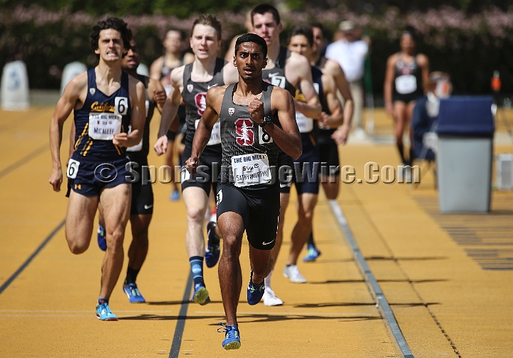 2018BigMeet-115.JPG - Apr 7, 2018; Berkeley, CA, USA; The 124nd Stanford vs California Big Meet, won by the Stanford men 100-63 and the women 115-47.
